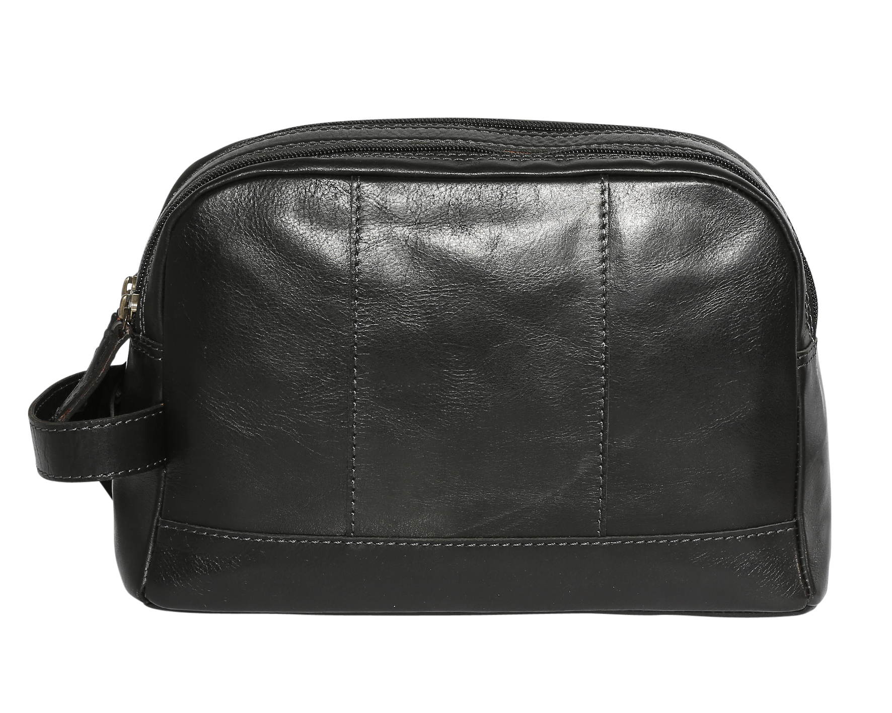 Men’s Leather Toiletry Bag 3902 Black