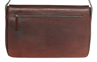 Men’s Vintage Cow Leather Brown Satchel Bag 3909BRM