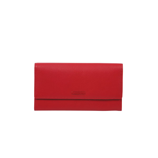 Red Nappa Leather Wallet 7243RED