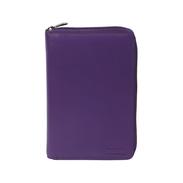 Purple Nappa Leather Wallet 7244PUR