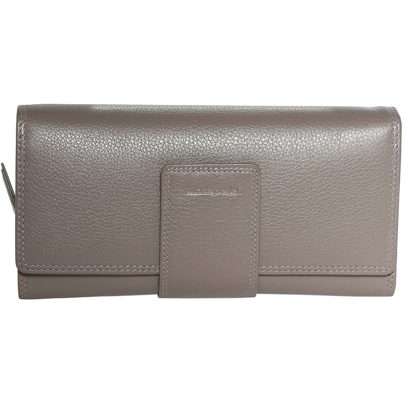 Leather 2018 Winter Taupe Wallet 7323TAU