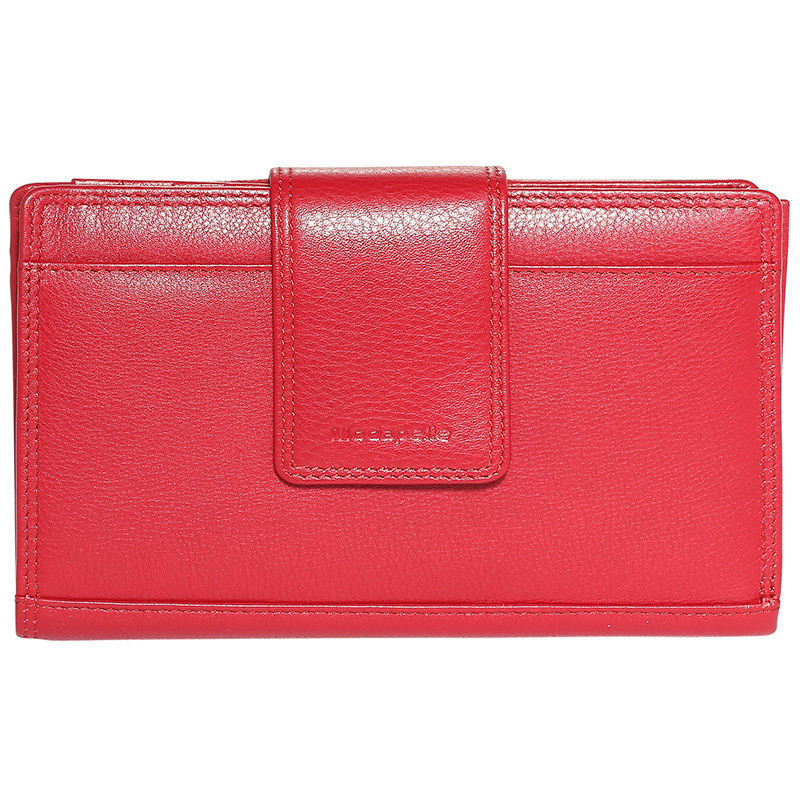 Leather 2018 Winter Red Wallet 7325RED