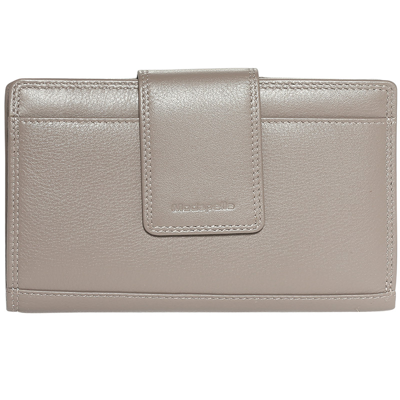Leather 2018 Winter Taupe Wallet 7325TAU