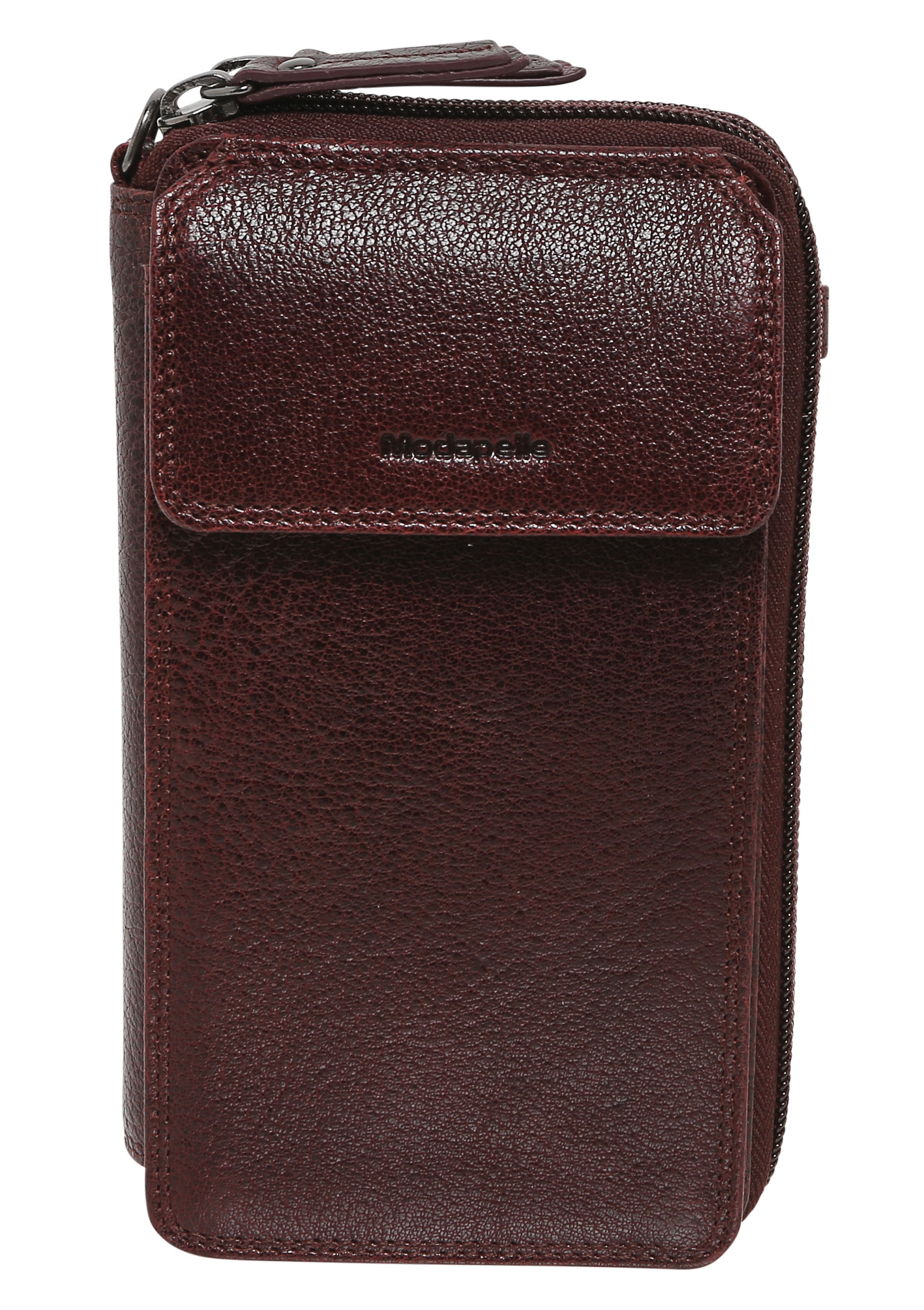Leather Wallet 7330 Burgundy