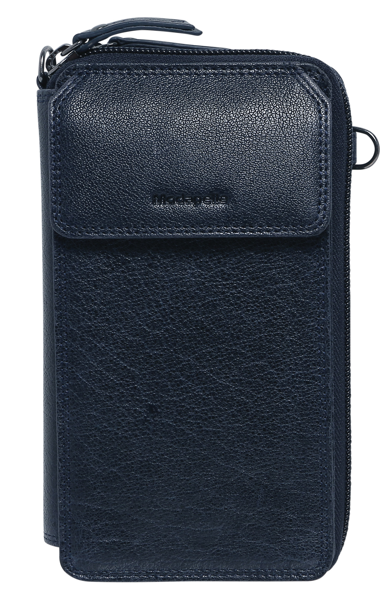 Leather Wallet 7330 Navy