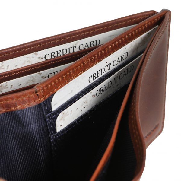 Men's Leather Wallet 5504 Cognac - Image 5