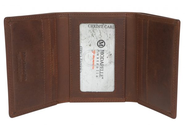 Men's Leather Wallet 5502 Cognac - Image 2