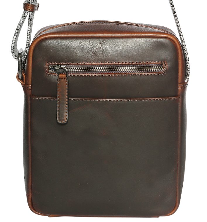 Men’s Leather Satchel/Men’s Cross Body Bag 3934 Brown