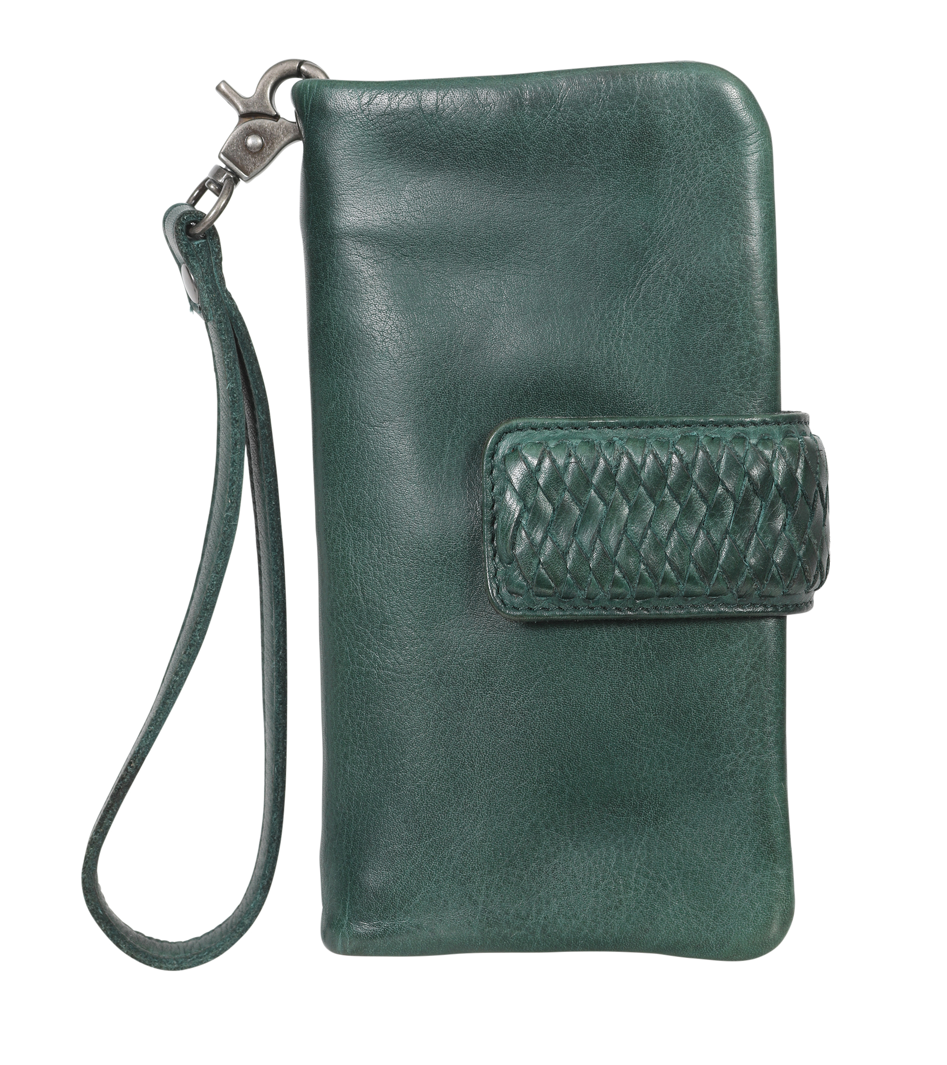 Ladies Leather Wallet 6499 Emerald