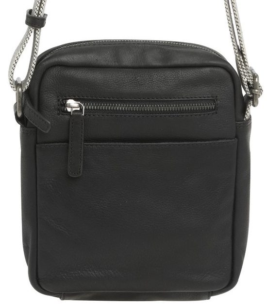 Men’s Leather Satchel/Men’s Cross Body Bag 3934 Black