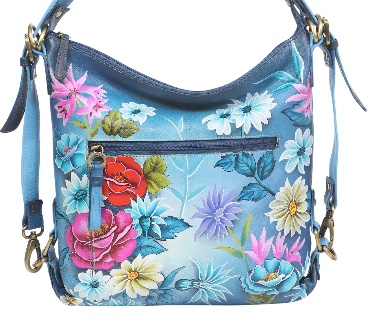Ladies Back Pack/Shoulder Bag 3151 Blue Pacific
