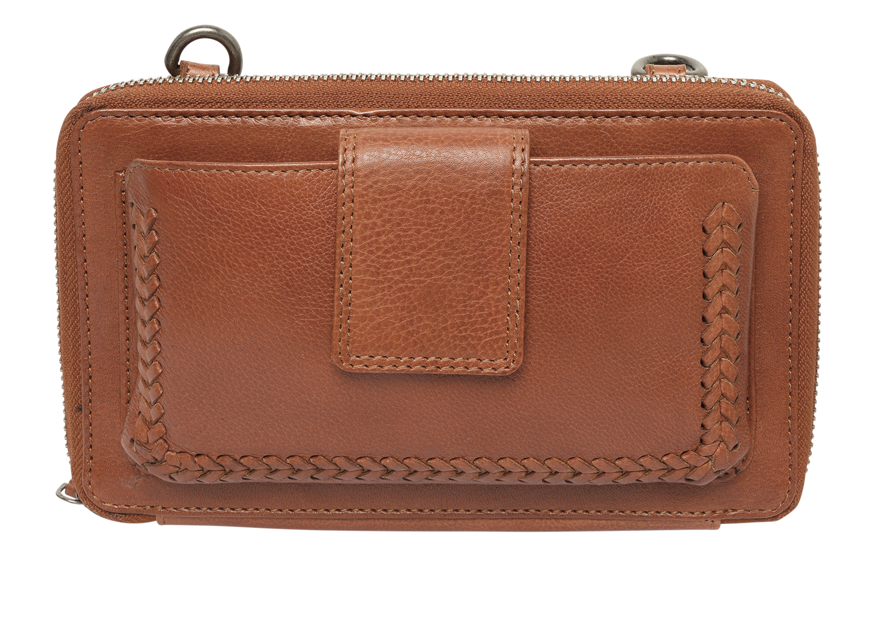 Leather Cross Body and Ladies Wallets 6661 Tan