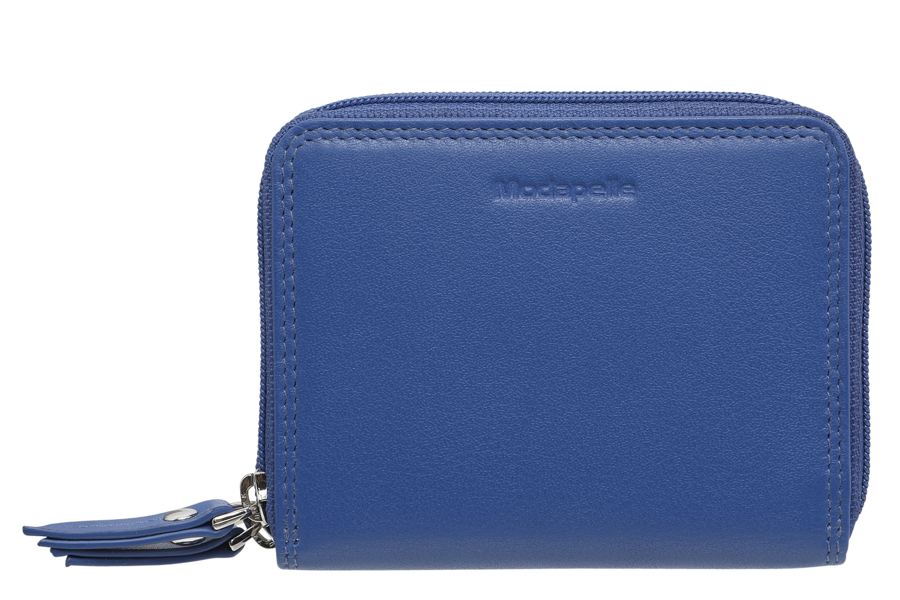 Leather Cobalt & Multi Coloured Wallet 7326