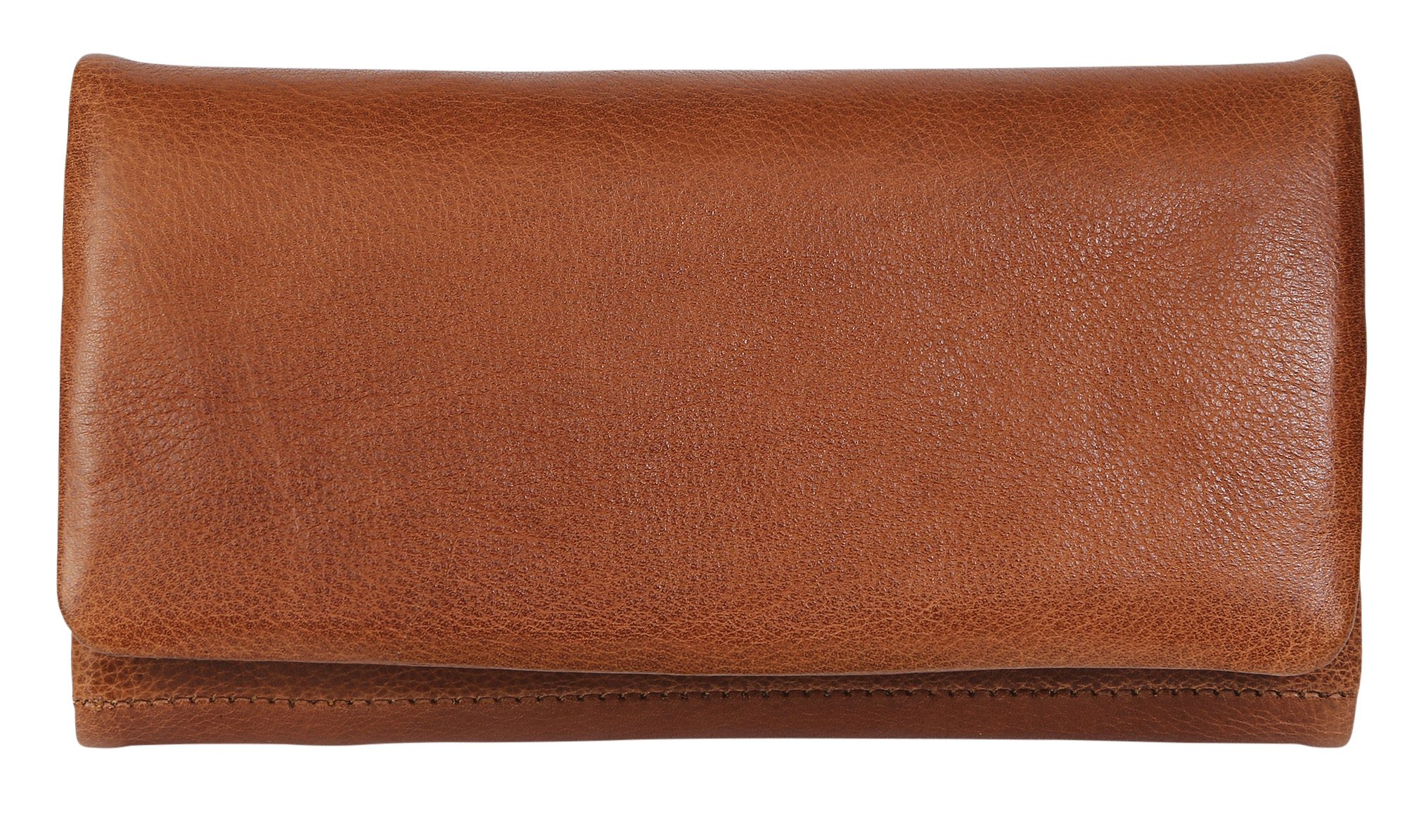 Ladies Leather Wallet 6330 Tan