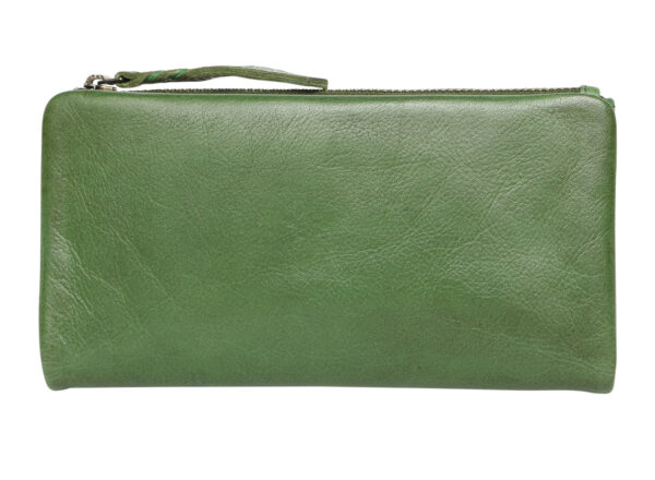 Ladies Leather Wallet and New Arrivals 7633 Grass