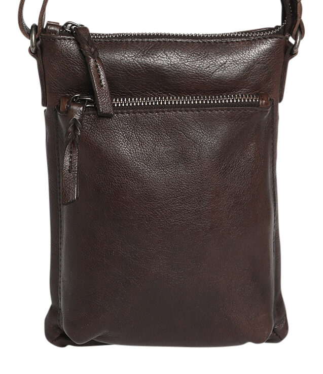 Ladies Leather Shoulder/Cross Body-New Arrivals 7625 Coffee