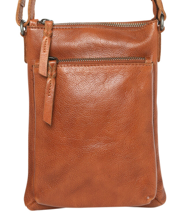 Ladies Leather Shoulder/Cross Body-New Arrivals 7625 Tan