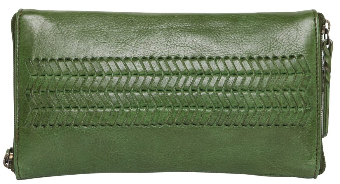 Leather Optical/Phone Case 5977VT Weave – Grass