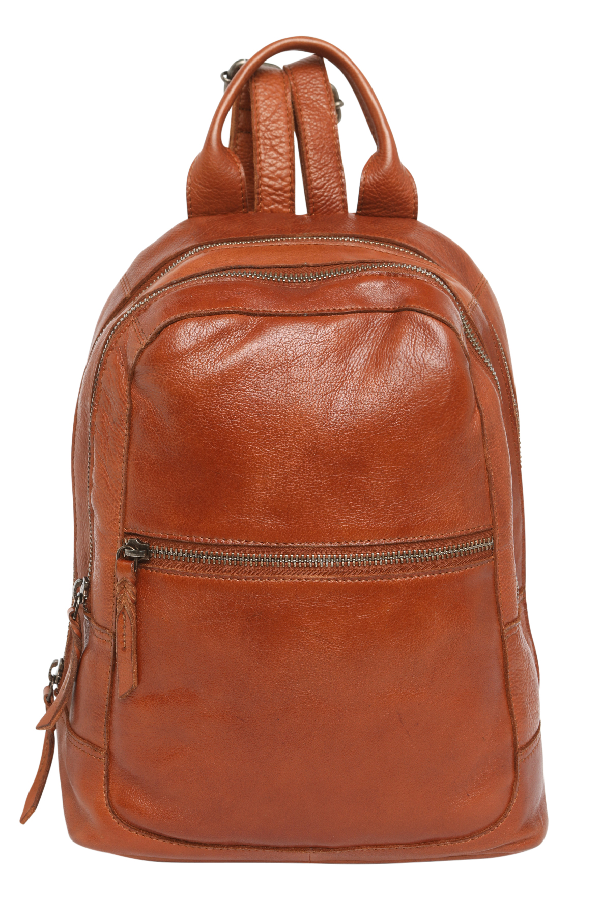 Ladies Leather Backpack – New Arrivals 7632 Tan