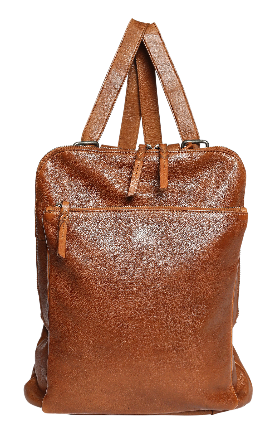 Ladies Leather Backpack – New Arrivals 7704 Tan