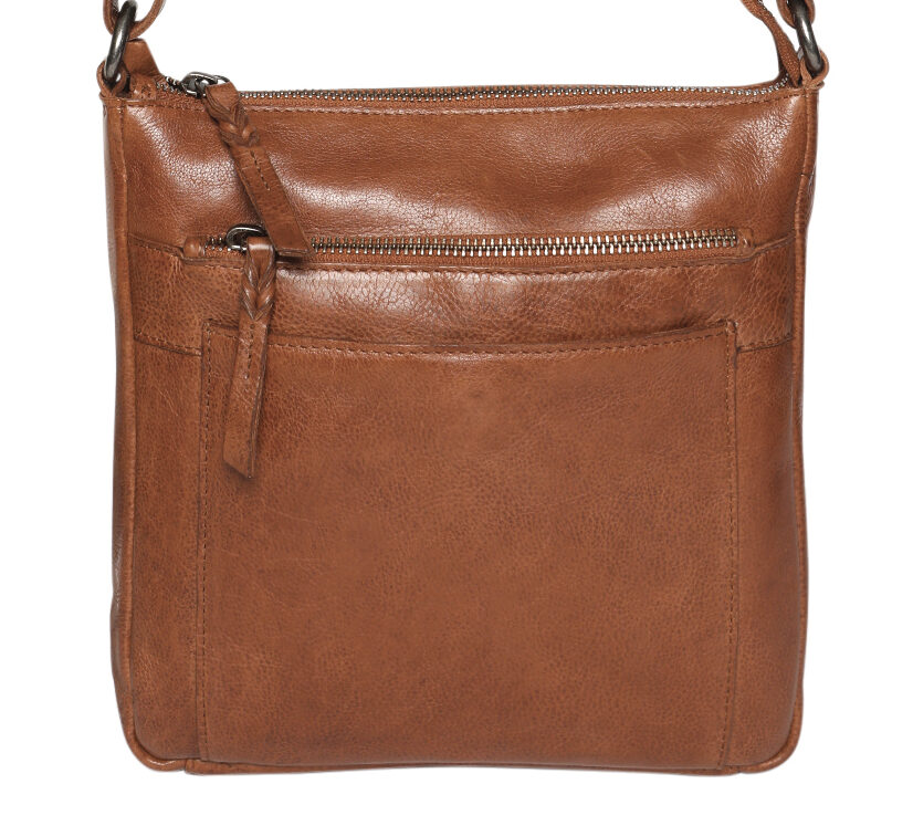 Ladies Leather Shoulder/Cross Body – New Arrivals 7752 Tan