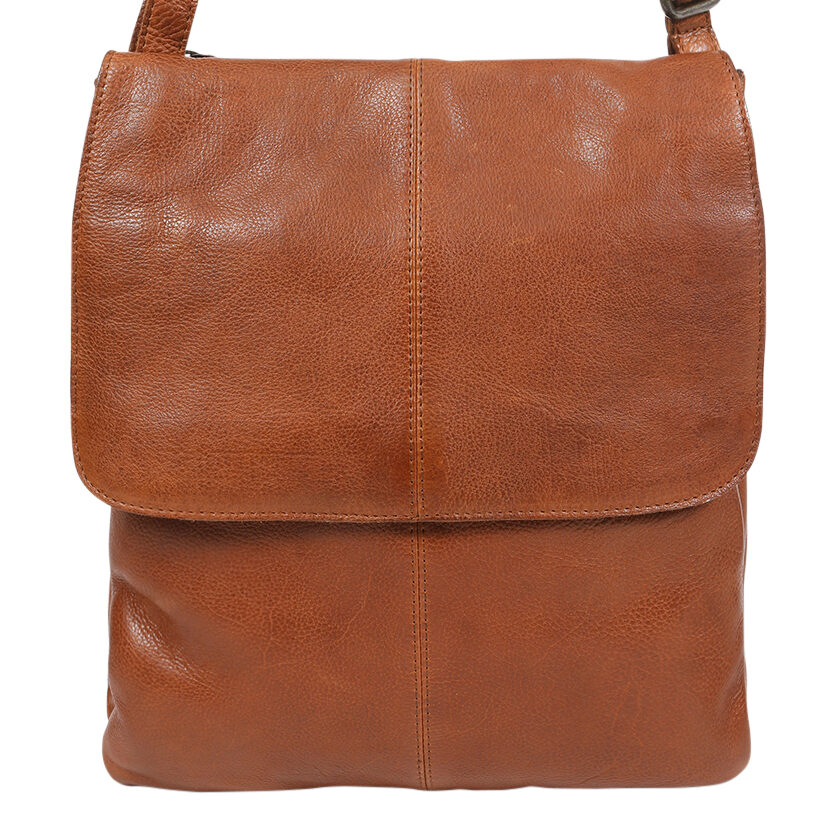 Ladies Leather Shoulder/Cross Body – New Arrivals 6688 Tan