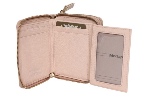 Ladies Leather Wallets - New Arrivals 6719 Blush - Image 2