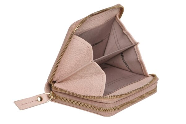 Ladies Leather Wallets - New Arrivals 6719 Blush - Image 3