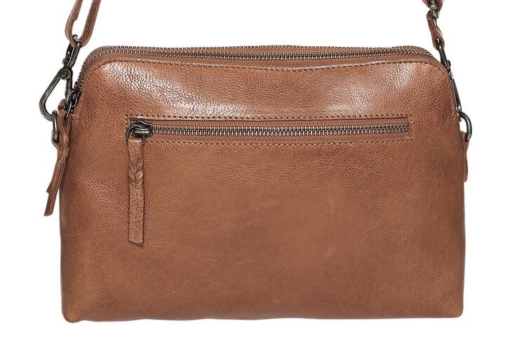Ladies Leather Shoulder/Cross Body Bag – New Arrivals 7761 Tan