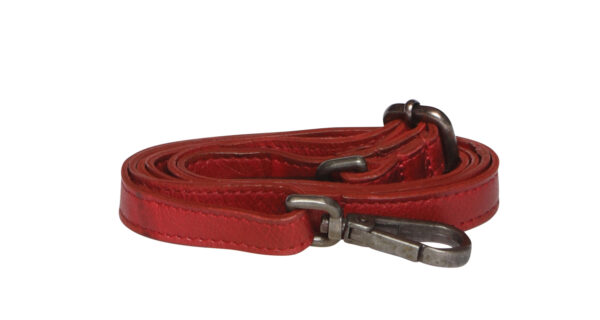 Ladies Leather Shoulder/Cross Body Bag - New Arrivals 7761 Scarlet - Image 3