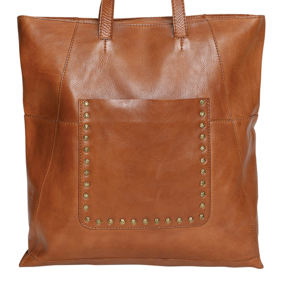 Ladies Leather Tote – New Arrivals 7836 Tan