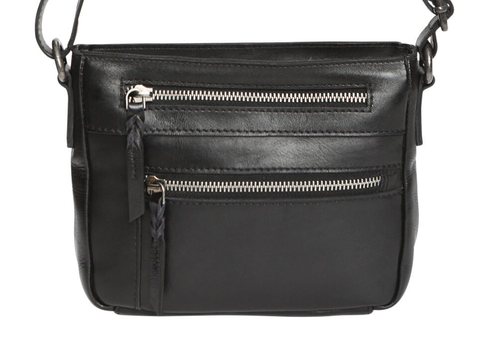 Ladies Leather Shoulder/Cross Body – New Arrivals 7845 Black
