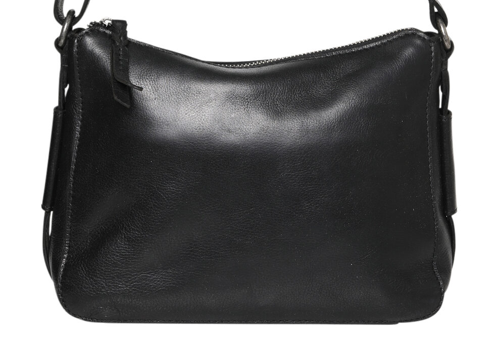 Ladies Leather Shoulder/Cross Body – New Arrival 7853 Black