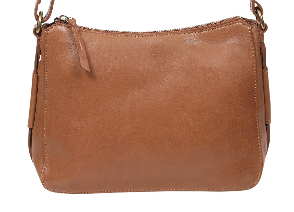 Ladies Leather Shoulder/Cross Body – New Arrival 7853 Tan