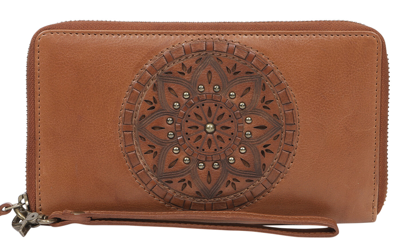 Ladies Leather Wallet – New Arrivals 7861 Tan