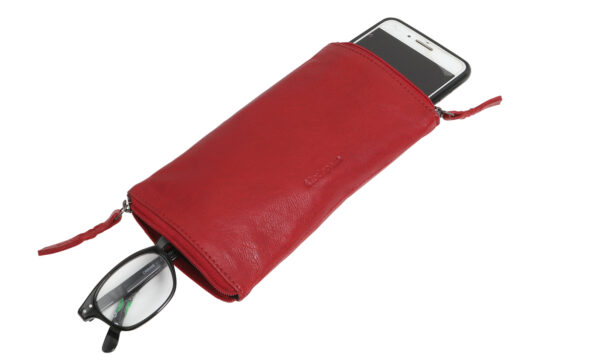 Leather Optical/Phone Case 5977 Lavender - Image 5
