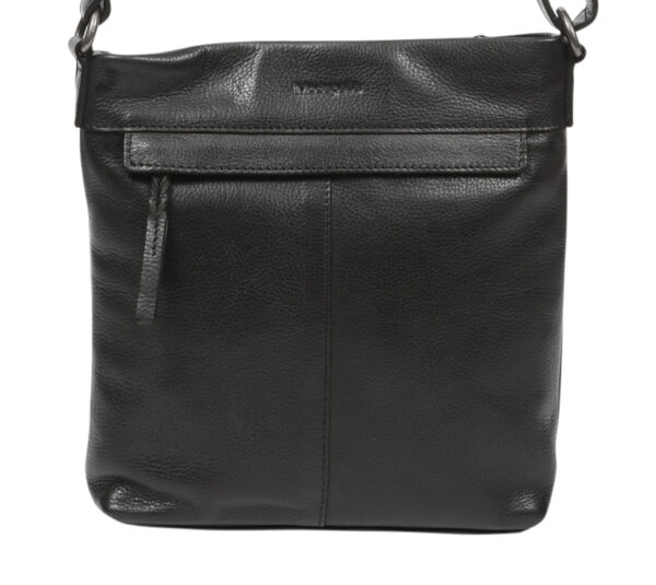 Ladies Leather Shoulder/Cross Body – New Arrival 7871 Black - Image 2