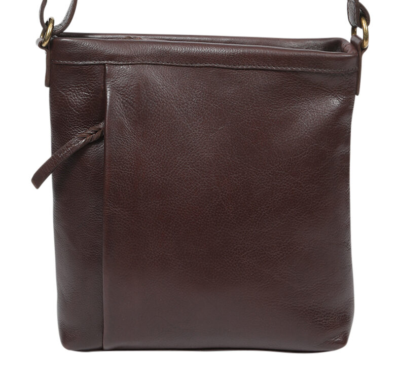 Ladies Leather Shoulder/Cross Body – New Arrival 7871 Dark Brown