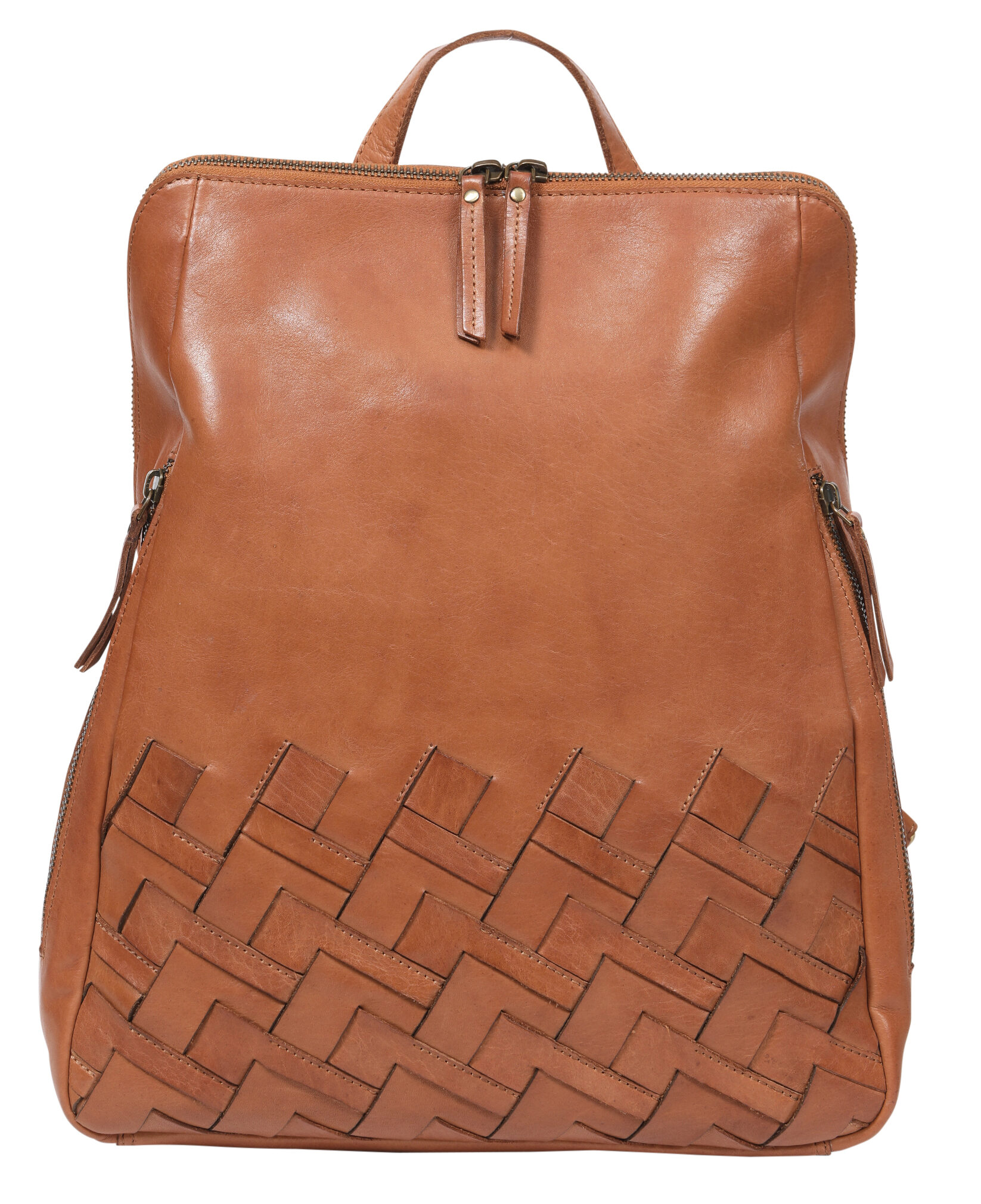 Ladies Leather Backpack – New Arrivals 7875 Tan