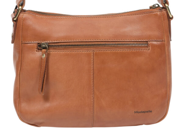 Ladies Leather Hobo/Cross Body Bag – New Arrivals 7879 Tan - Image 2