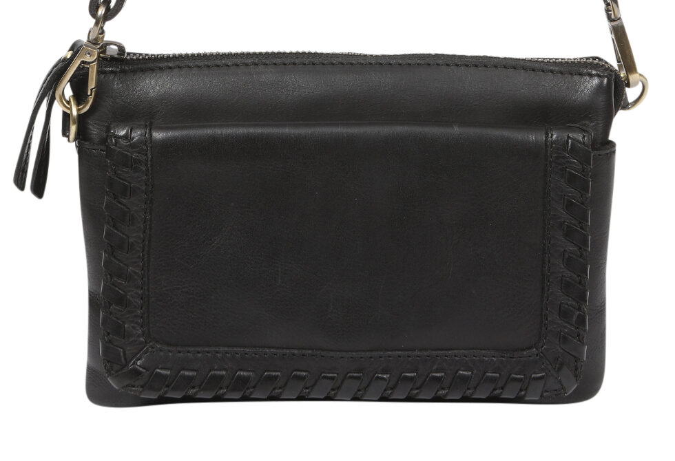 Ladies Leather Cross Body – New Arrivals 7880 Black
