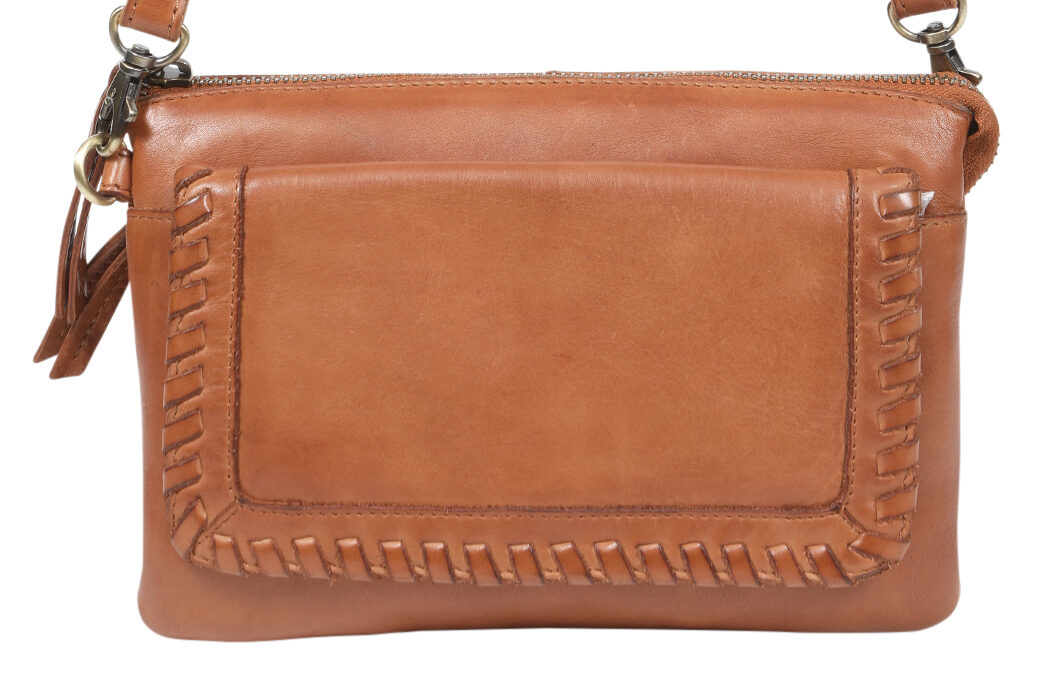 Ladies Leather Cross Body – New Arrivals 7880 Tan