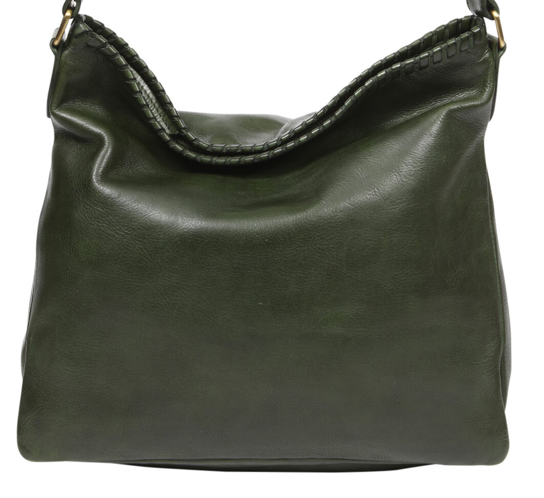 Ladies Leather Hobo – New Arrivals 7881 Olive