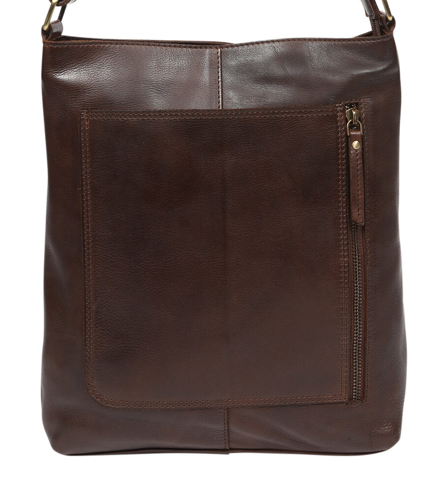 Ladies Leather Hobo/Cross Body Bag – New Arrivals 7884 Brown