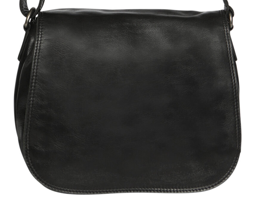Ladies Leather Shoulder/Cross Body – New Arrivals 7759 Black