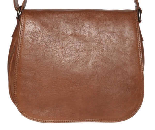 Ladies Leather Shoulder/Cross Body - New Arrivals 7759 Tan
