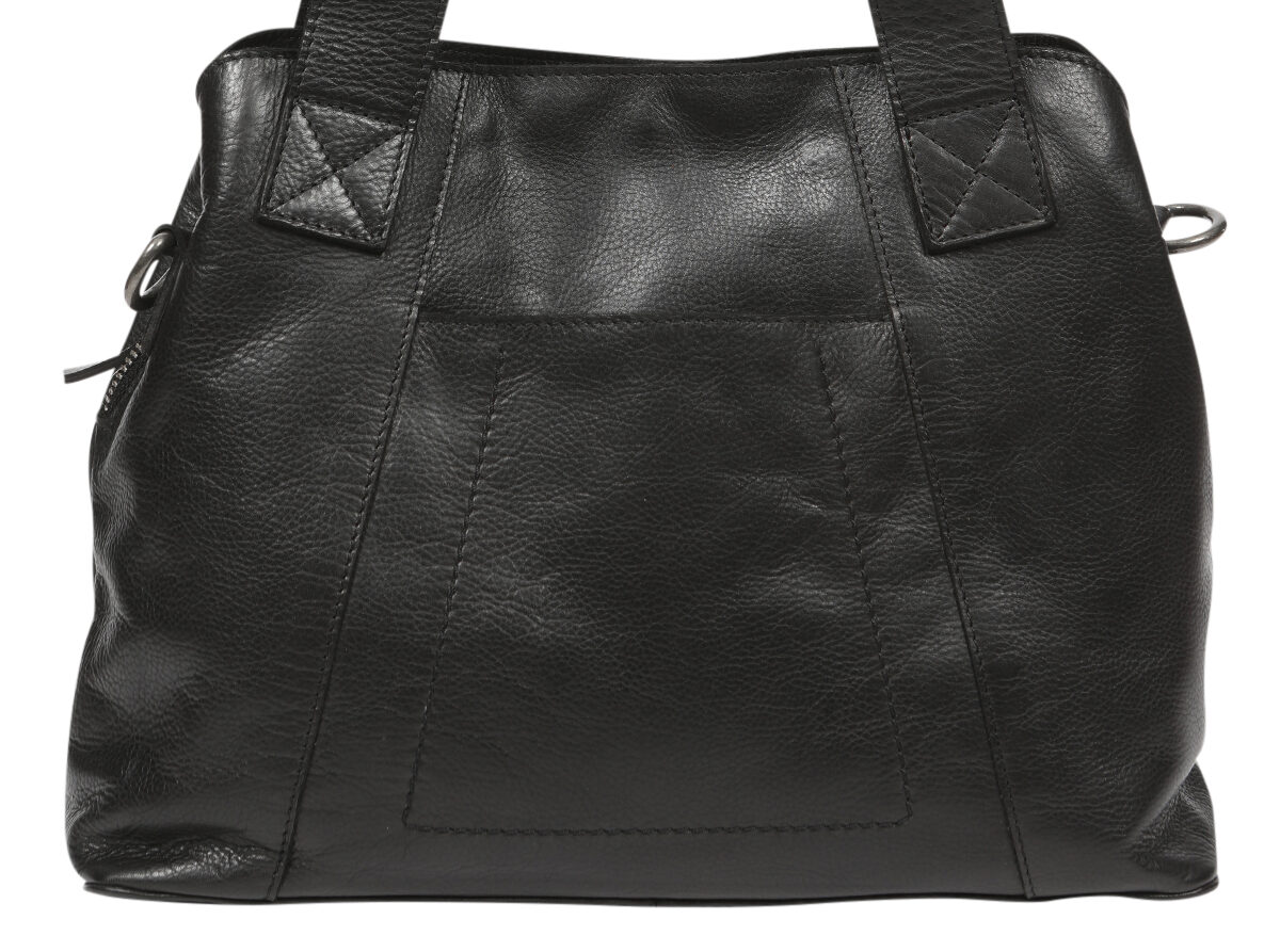 Ladies Leather Tote Bag/Cross Body – New Arrivals 7866 Black