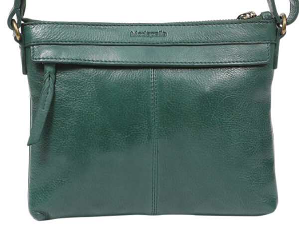 Ladies Leather Shoulder/Cross Body - New Arrivals 7869 Emerald - Image 2