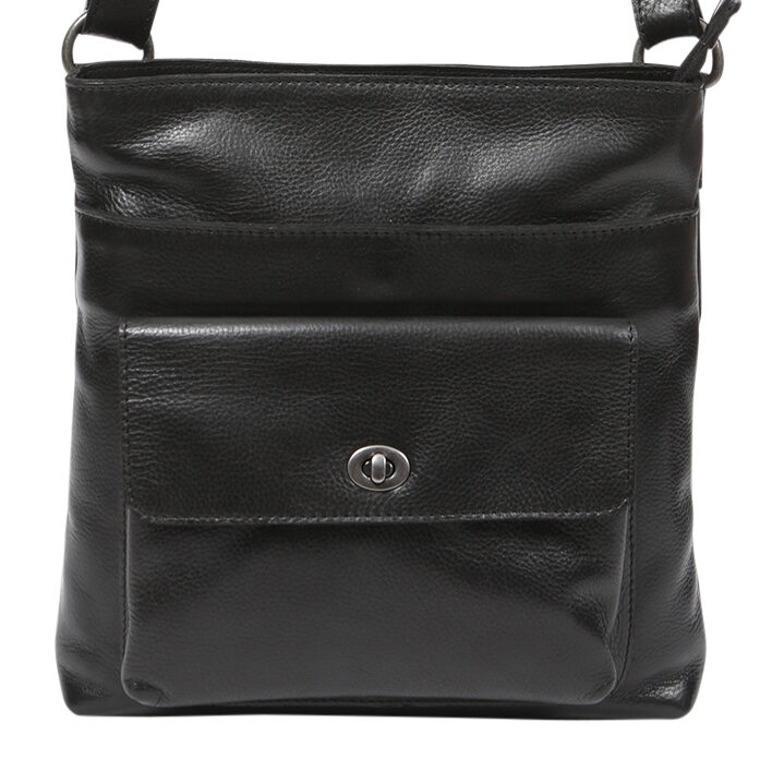 Ladies Leather Shoulder/Cross Body – New Arrivals 7870 Black