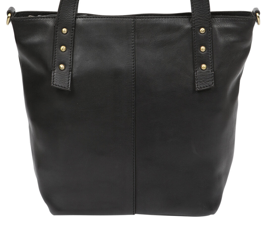 Ladies Leather Tote Bag/Cross Body – New Arrivals 7878 Black